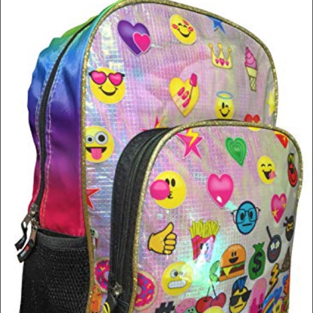 Emojination Rainbow Emoji Backpack